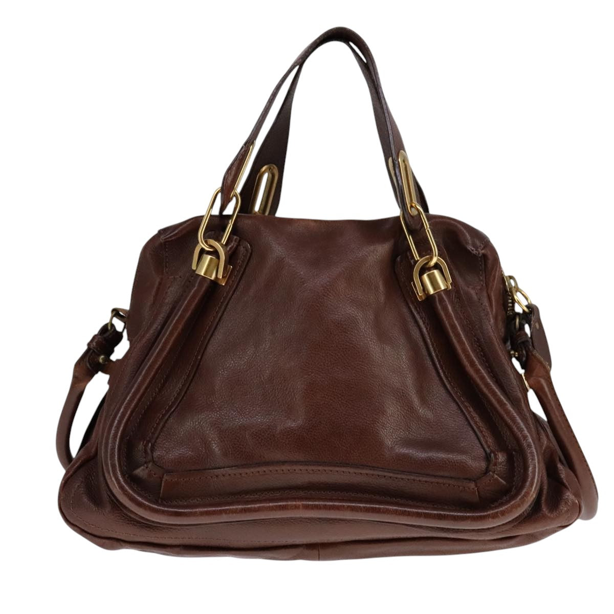 Crisvellux elegant leather Handbag top view