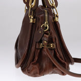 Crisvellux elegant leather Handbag top view