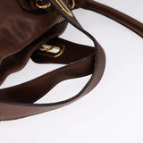 Crisvellux elegant leather Handbag top view
