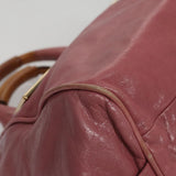 Belventique elegant leather Handbag side view