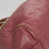 Belventique elegant leather Handbag interior detail
