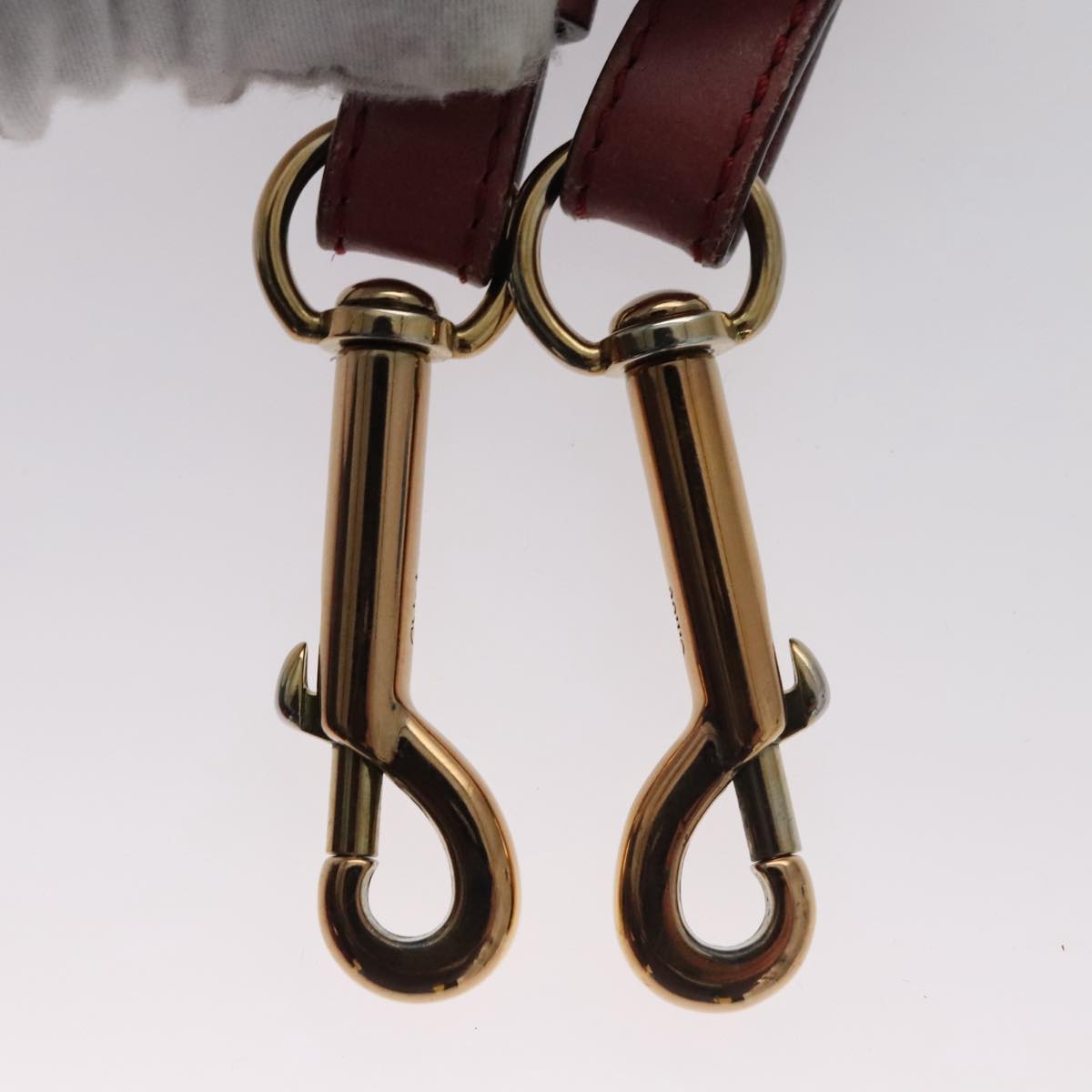Belventique elegant leather Handbag top view