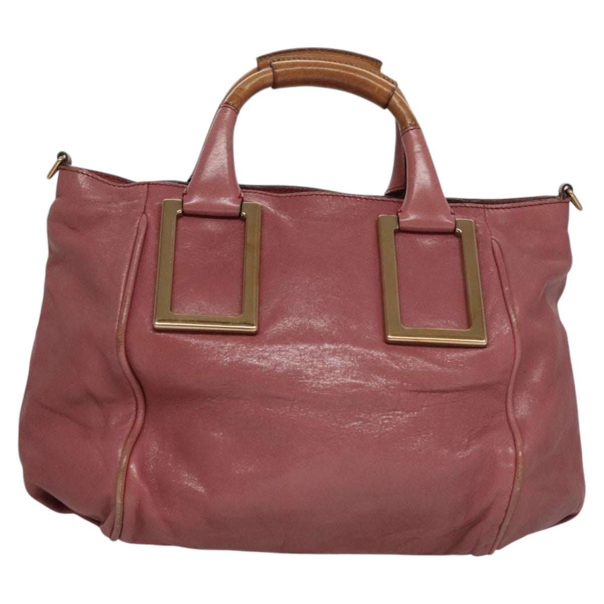 Belventique elegant leather Handbag top view