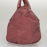 Belventique elegant leather Handbag top view