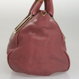 Chloe women's handbag Pink luxury designer leather