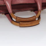 Chloe authentic luxury handbag Pink leather craftsmanship