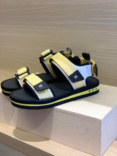 Louis Vuitton Chocolate Brown High-Top Sneakers - Back View