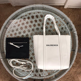 Front view of statement everyday-luxe women's handbag – women's luxury accessory
