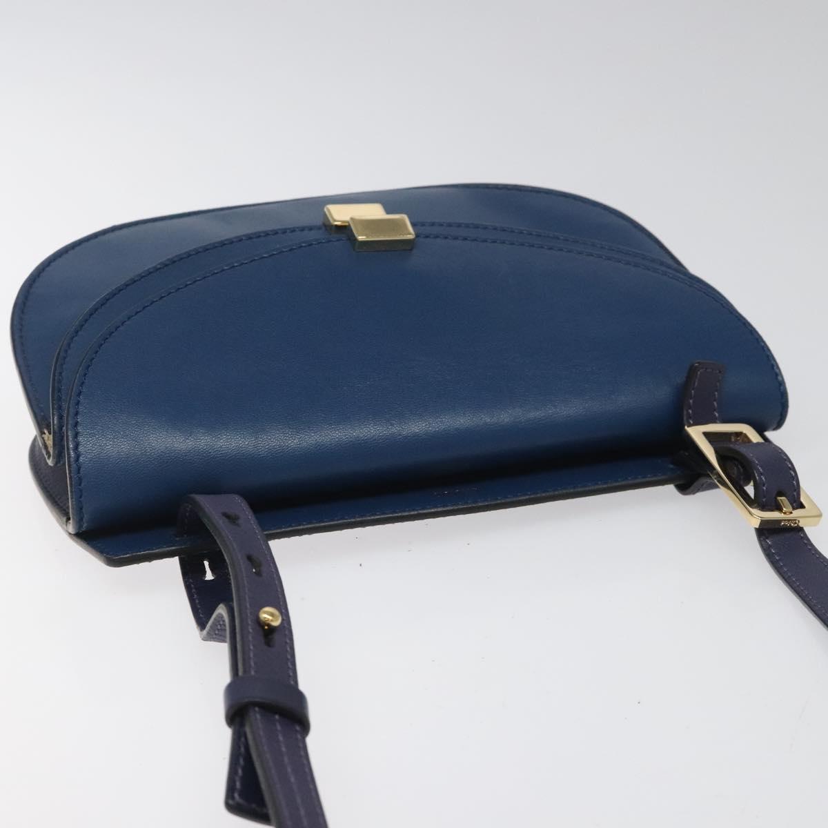 Authentic Chloe shoulder bag Blue luxury fashion accessory