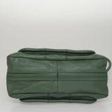 Brivale elegant leather Handbag back view