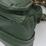 Brivale elegant leather Handbag angled view