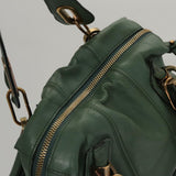 Brivale elegant leather Handbag top view