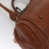 Crisvalux elegant leather Handbag top view