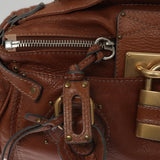 Chloe women's handbag Brown luxury designer leather