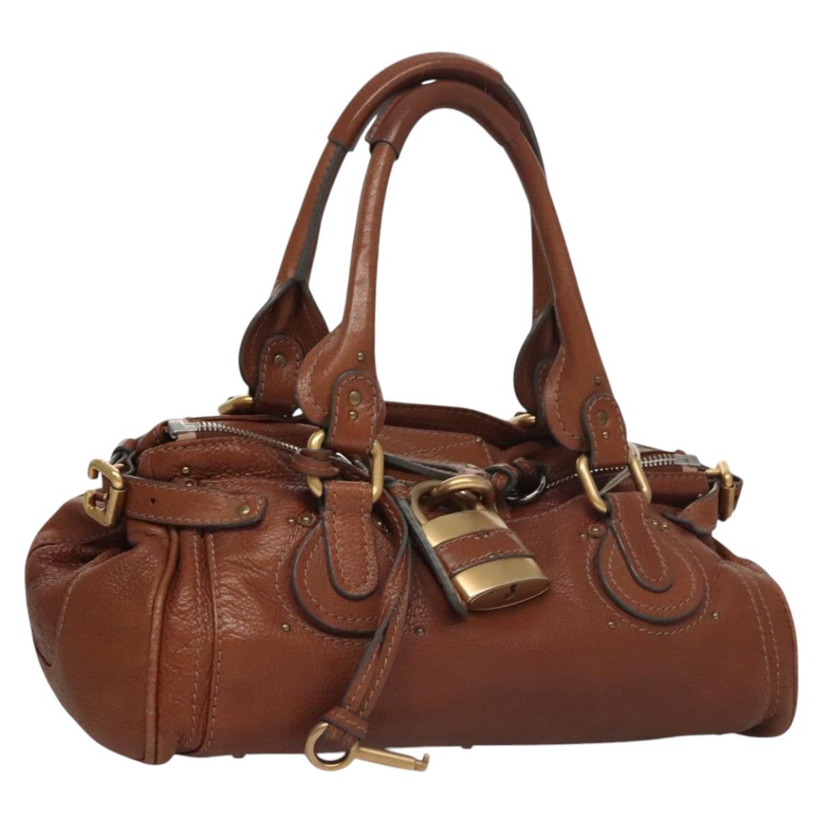 Chloe women's handbag Brown luxury designer leather