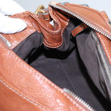 Crisvalux elegant leather Handbag top view