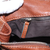 Crisvalux elegant leather Handbag top view