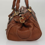 Chloe women's handbag Brown luxury designer leather