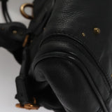 Side view of Chloe handbag Black premium designer bag