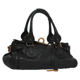 Chloe women's handbag Black luxury designer leather