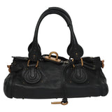 Side view of Chloe handbag Black premium designer bag
