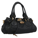 Chloe women's handbag Black luxury designer leather