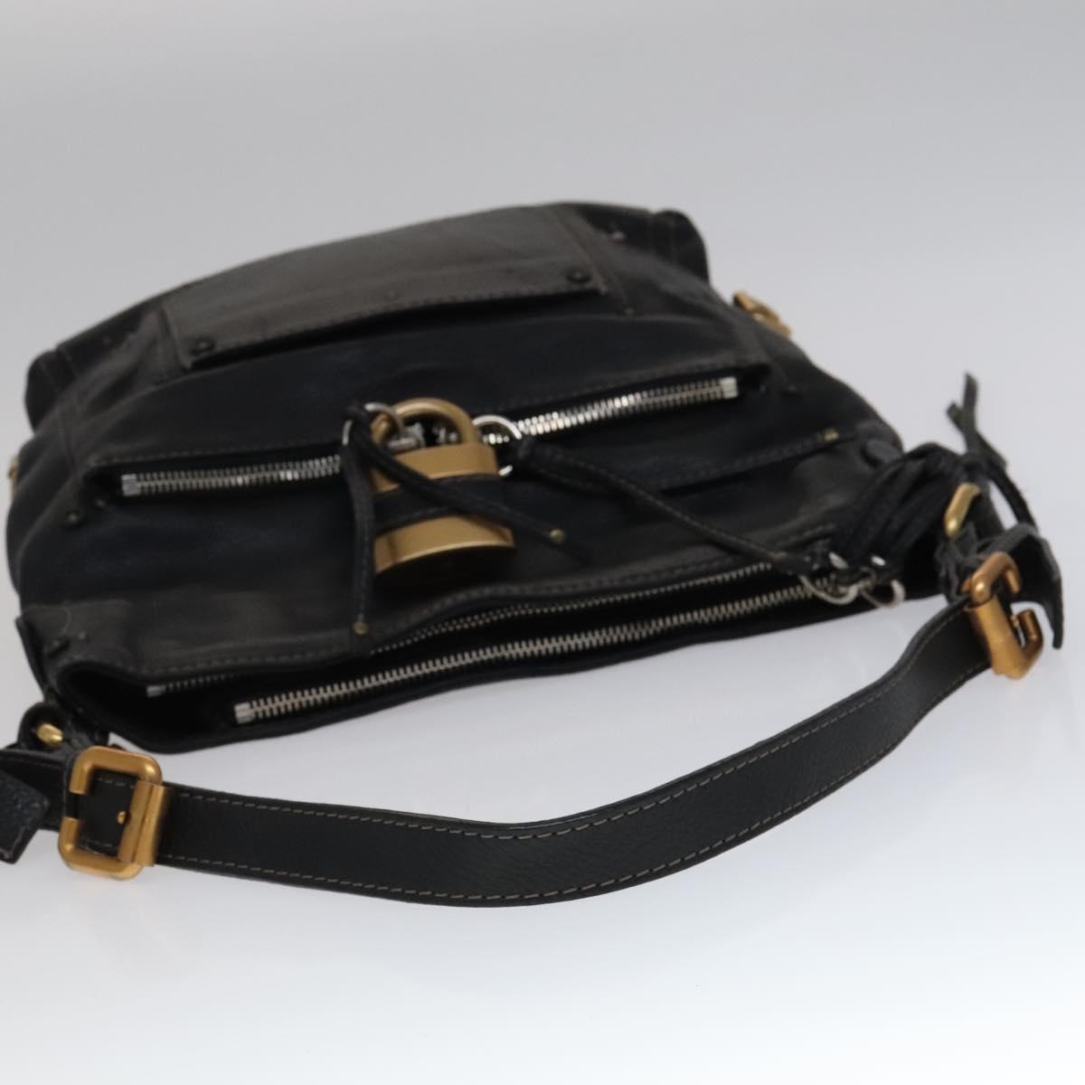 Chloe designer shoulder bag leather closeup detail