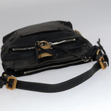 Chloe designer shoulder bag leather closeup detail