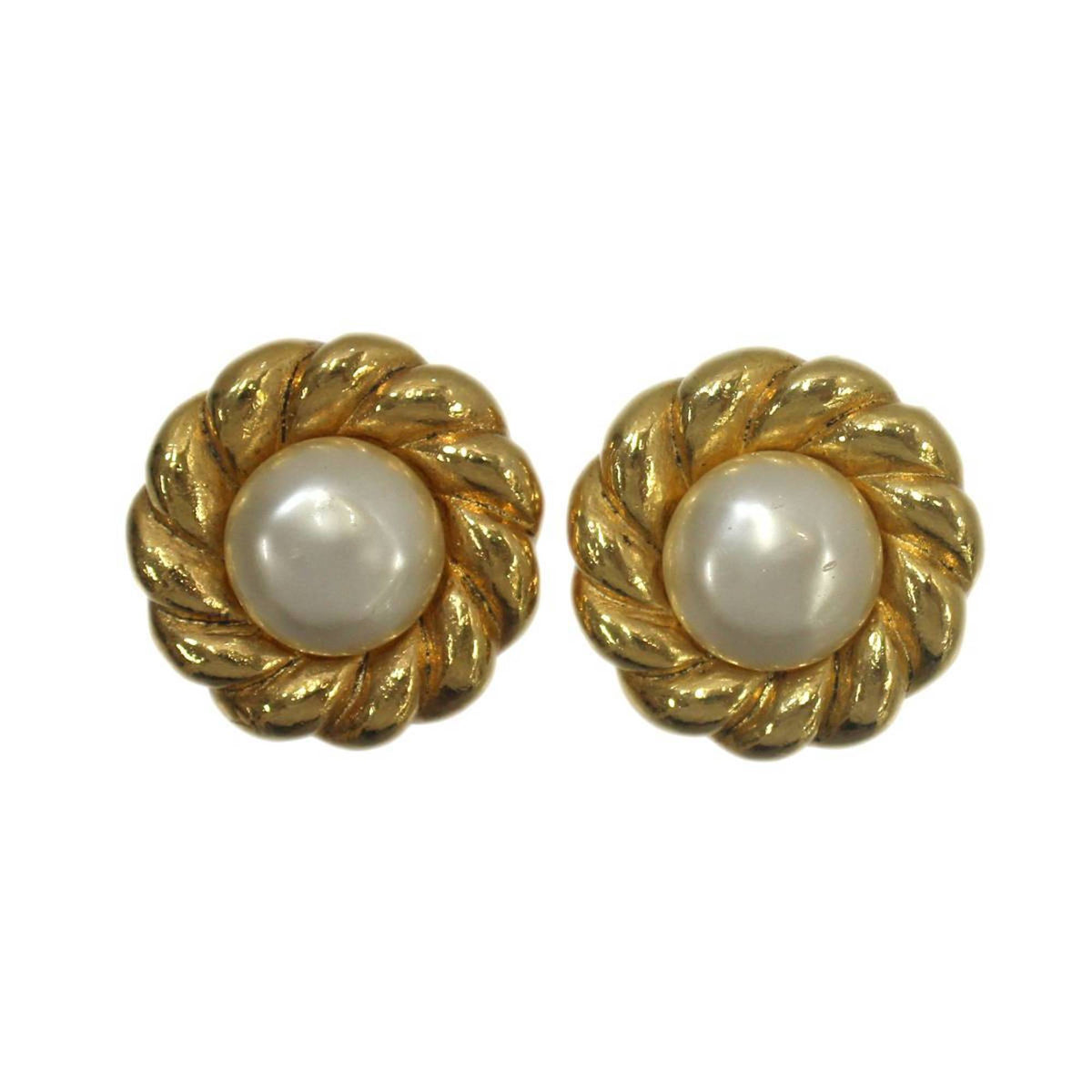 Chanel Jewellery? Chanel Coco Mark Earrings Luxury Designer Statement Jewellery