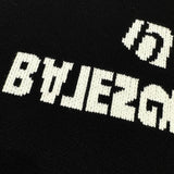 Close-up of Balenciaga designer clothing craftsmanship