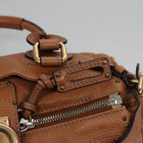 Belvaris elegant leather Handbag side view