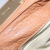 Belvaris elegant leather Handbag top view