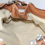 Belvaris elegant leather Handbag top view