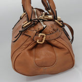 Belvaris elegant leather Handbag top view