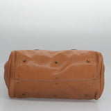 Belvaris elegant leather Handbag top view