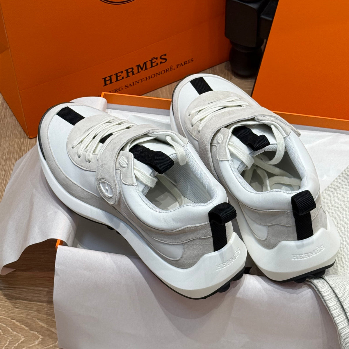 Shoes? Herm Loop Sneaker Premium Designer Casual Shoes