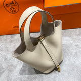 Streamlined bag shown from front angle