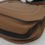 Lumivanique elegant leather Shoulder Bag top view