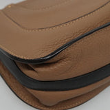 Lumivanique elegant leather Shoulder Bag flat lay view