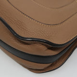 Side view of Chloe shoulder bag Beige premium designer bag