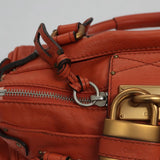 Elvantique elegant leather Handbag angled view