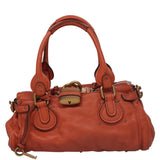 Elvantique elegant leather Handbag top view