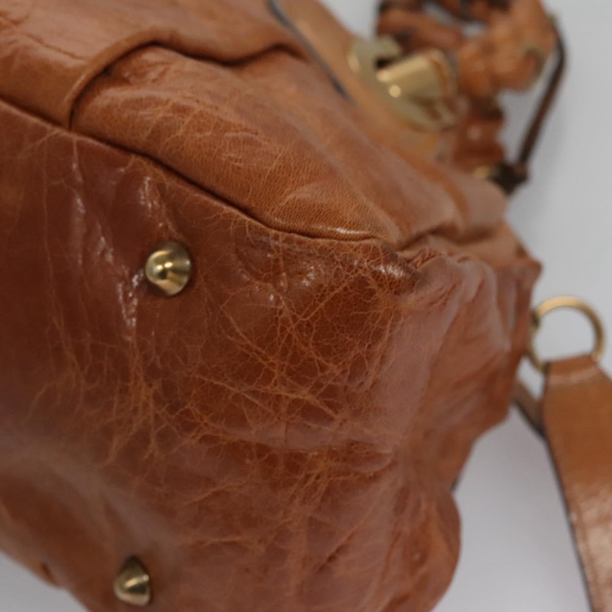Chloe women's handbag Brown luxury designer leather