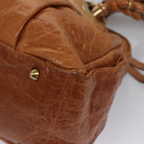 Quintessa elegant leather Handbag top view