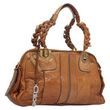 Chloe women's handbag Brown luxury designer leather
