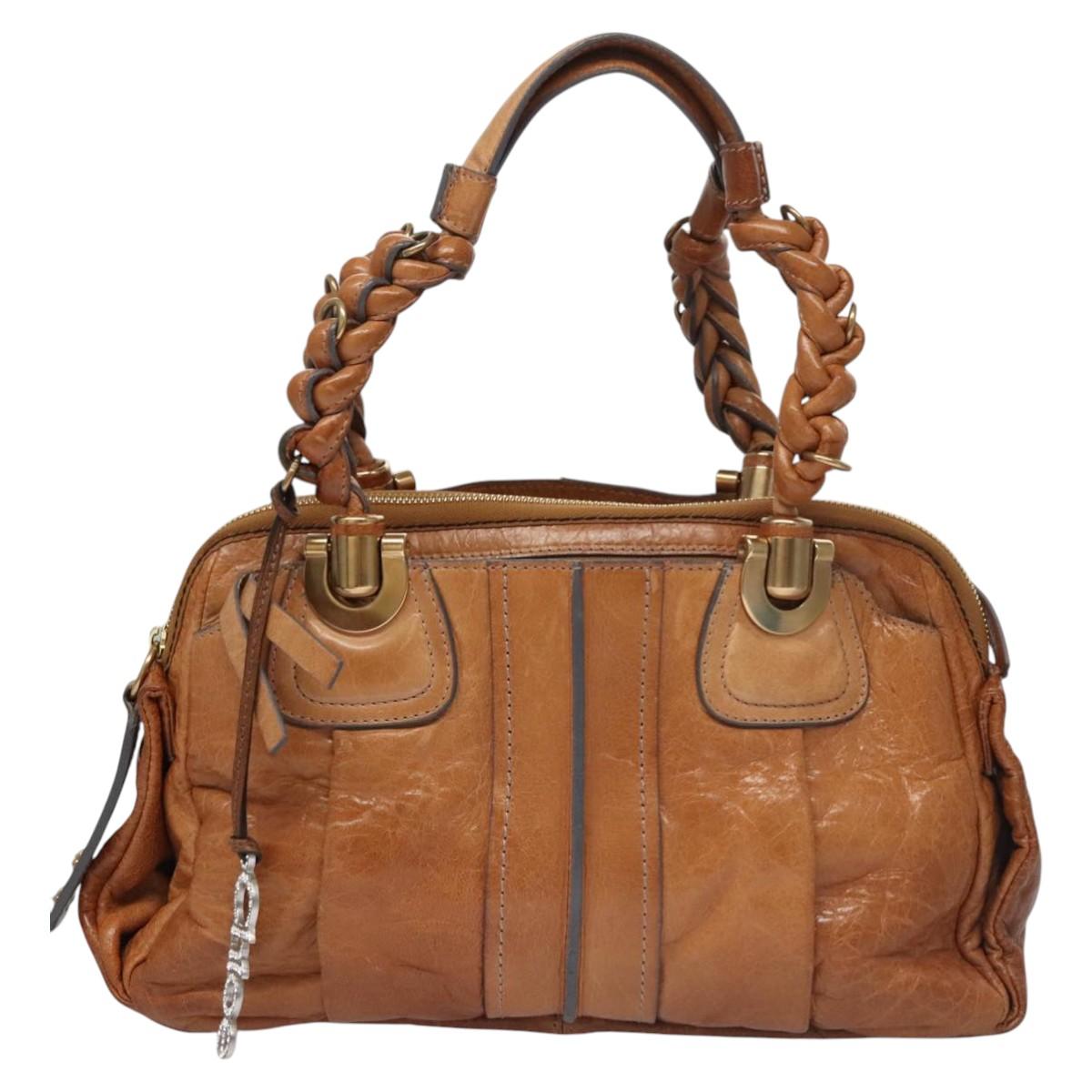 Quintessa elegant leather Handbag close-up detail