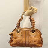 Chloe authentic luxury handbag Brown leather craftsmanship