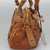 Quintessa elegant leather Handbag top view