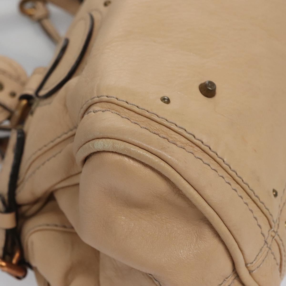 Chloe designer handbag leather closeup detail