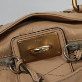 Pelvaris elegant leather Handbag top view